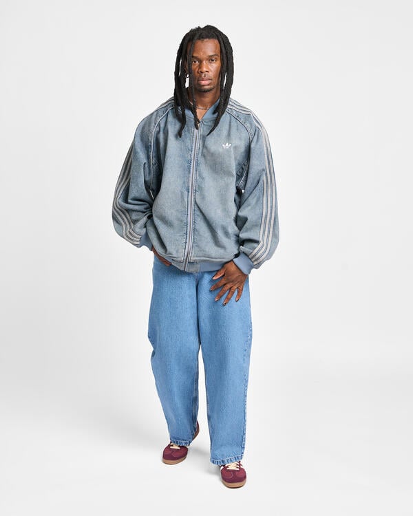 【】AdicolorHeritageNowトラックジャケット2XL adidas Originals ADICOLOR DENIM TRACKTOP | KS4962 | AFEW STORE